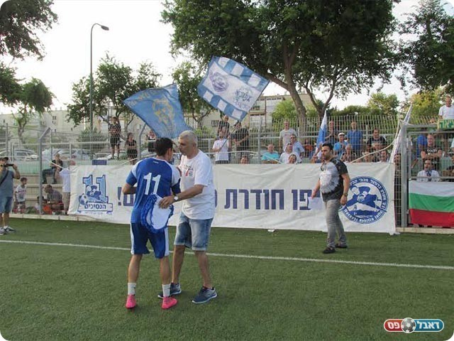 אווירה נהדרת באימון הפתיחה (מכבי 'קביליו' יפו)